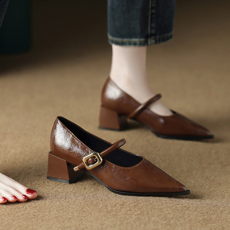 Valeria Block Heels  Liora Lane Boutique