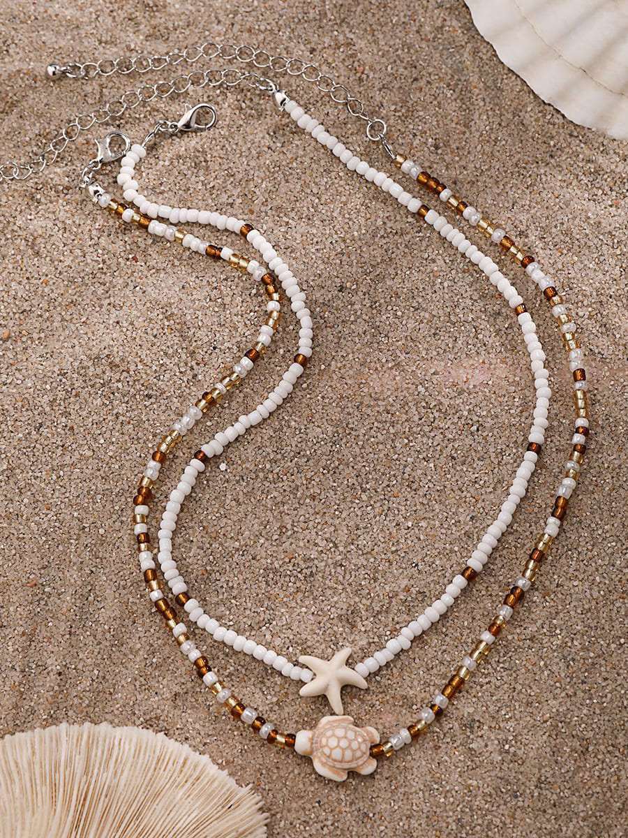 Beach Starfish Shell Necklace Jasmine's Boutique Australia
