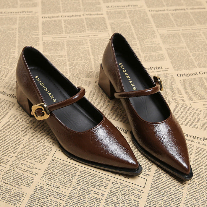 Valeria Block Heels  Liora Lane Boutique