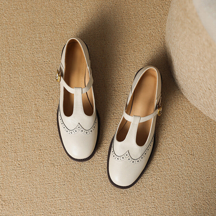 Myra Genuine Leather Shoes  Liora Lane Boutique