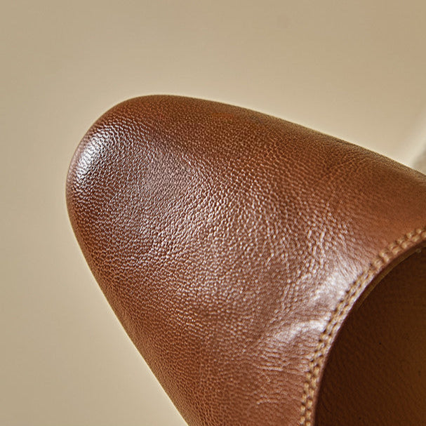 Minara Genuine Leather Pumps  Liora Lane Boutique