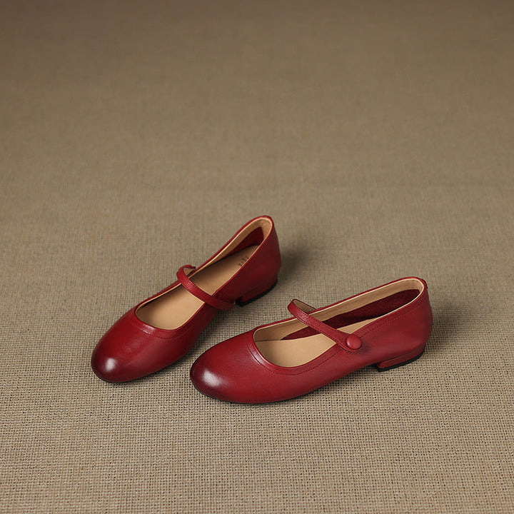 Civra Genuine Leather Shoes  Liora Lane Boutique