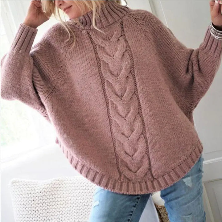 Cozy Cable Knit Turtleneck Sweater Jasmine's Boutique Australia