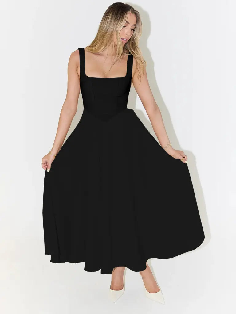 Elegant Midi Dress with Romantic Line Jasmine's Boutique Australia