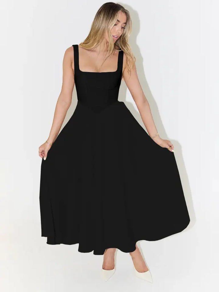 Elegant Midi Dress with Romantic Line Jasmine's Boutique Australia