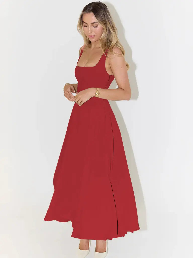Elegant Midi Dress with Romantic Line Jasmine's Boutique Australia