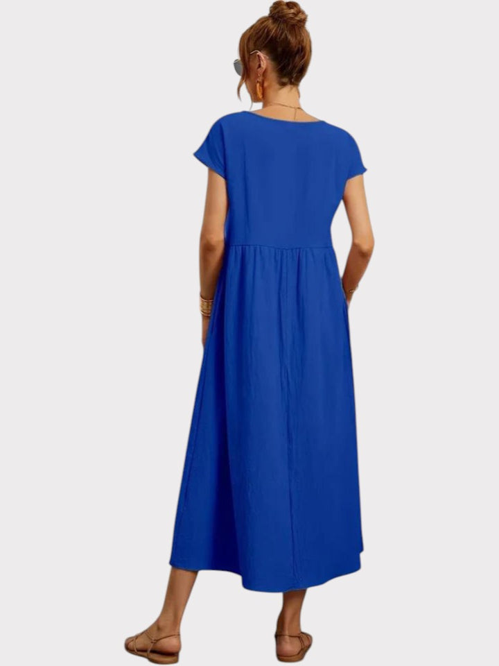 Crimson Breeze Midi Dress Jasmine's Boutique Australia