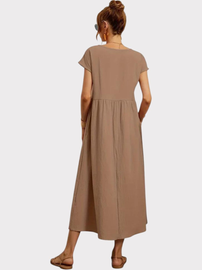 Crimson Breeze Midi Dress Jasmine's Boutique Australia