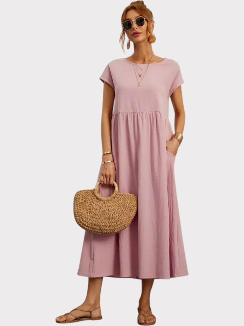 Crimson Breeze Midi Dress Jasmine's Boutique Australia