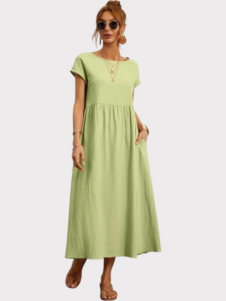 Crimson Breeze Midi Dress Jasmine's Boutique Australia