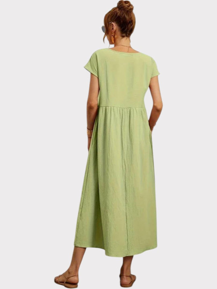 Crimson Breeze Midi Dress Jasmine's Boutique Australia
