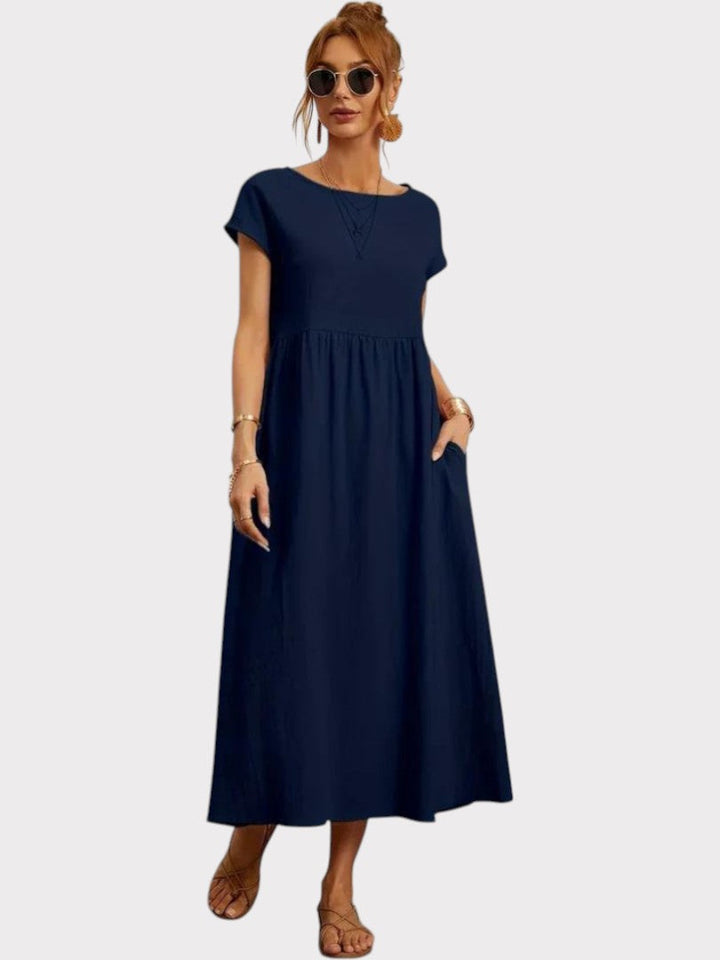 Crimson Breeze Midi Dress Jasmine's Boutique Australia