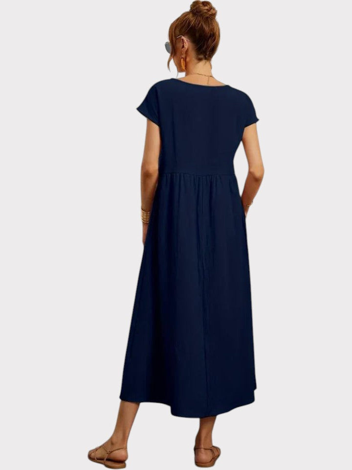 Crimson Breeze Midi Dress Jasmine's Boutique Australia