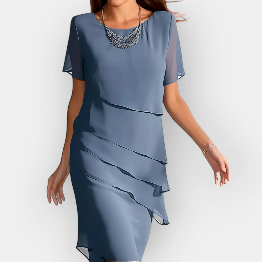 Elegant Chiffon Dress Jasmine's Boutique Australia