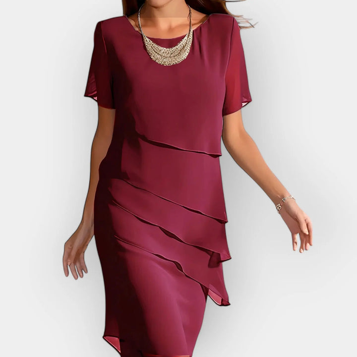 Elegant Chiffon Dress Jasmine's Boutique Australia