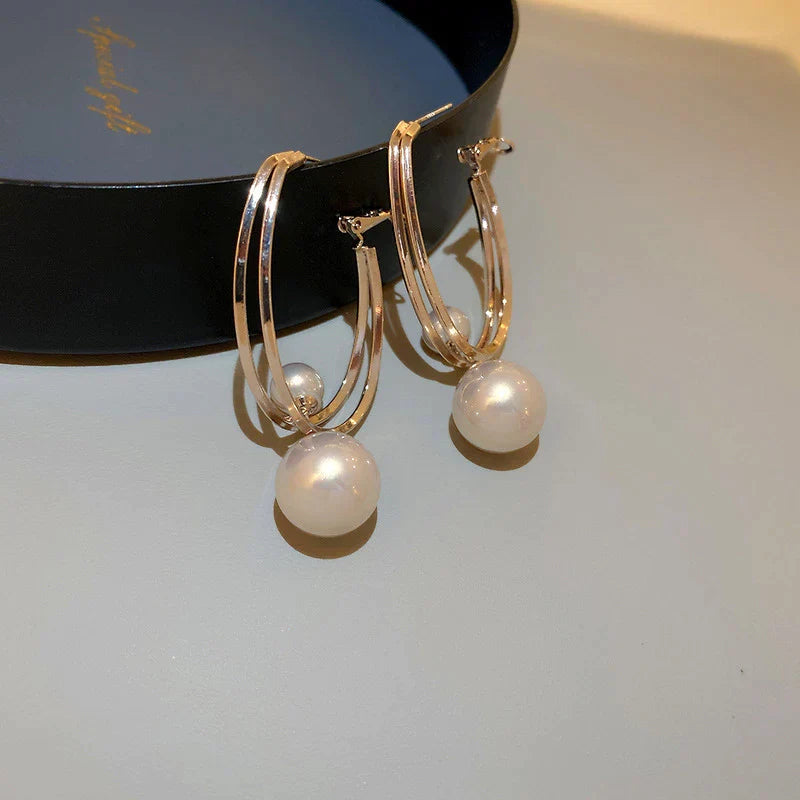 Vintage Charmming Pearl Earrings Jasmine's Boutique Australia