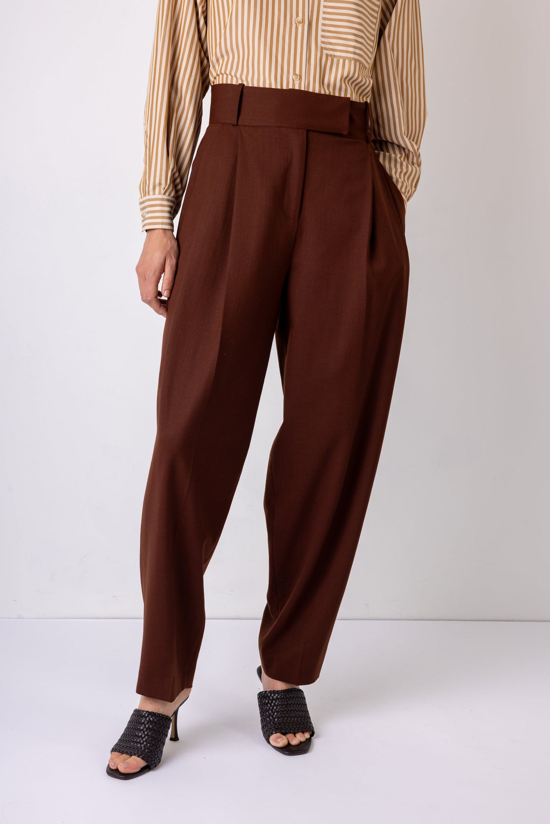 Tessa Tapered Trousers  Liora Lane Boutique Trousers