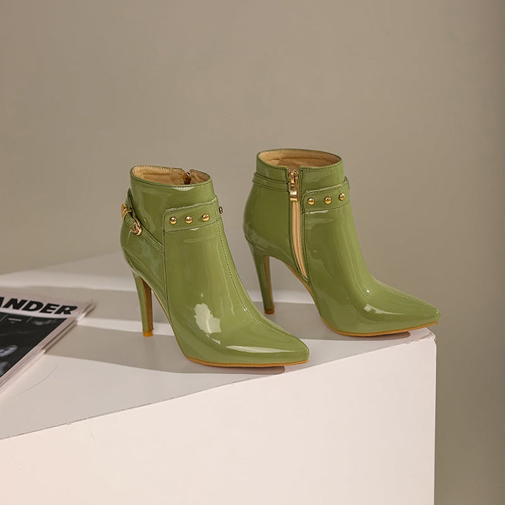 Noctara Leather Boots  Liora Lane Boutique