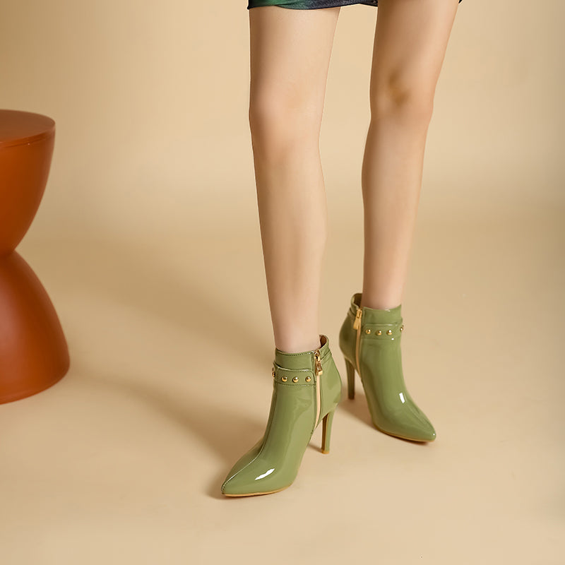 Noctara Leather Boots  Liora Lane Boutique