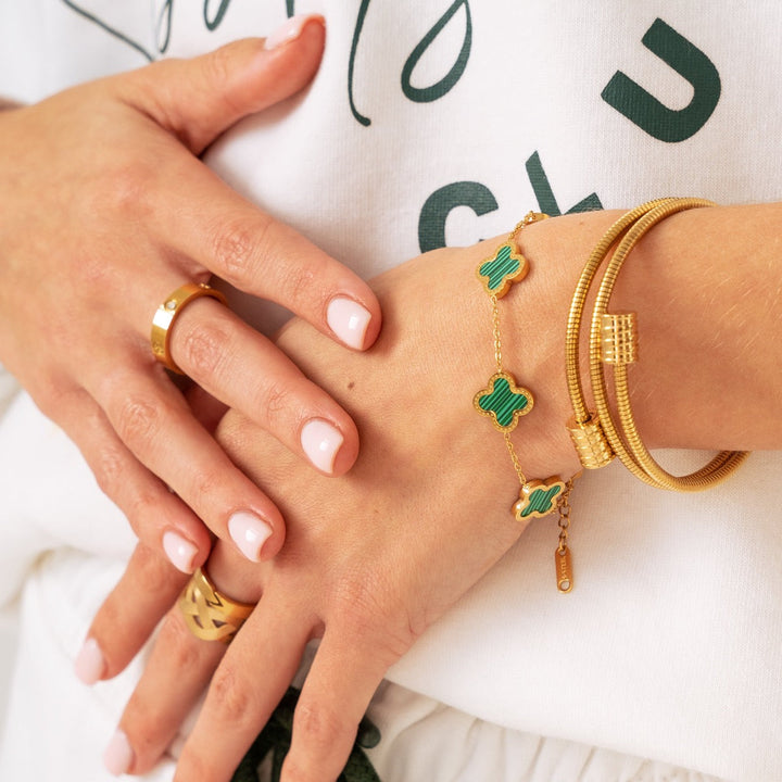 Twister Gold Bracelet Jasmine's Boutique Australia