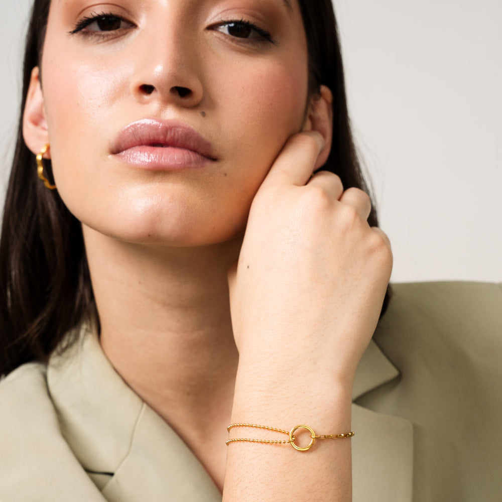 Gold Tennis Bracelet in a Box Jasmine's Boutique Australia
