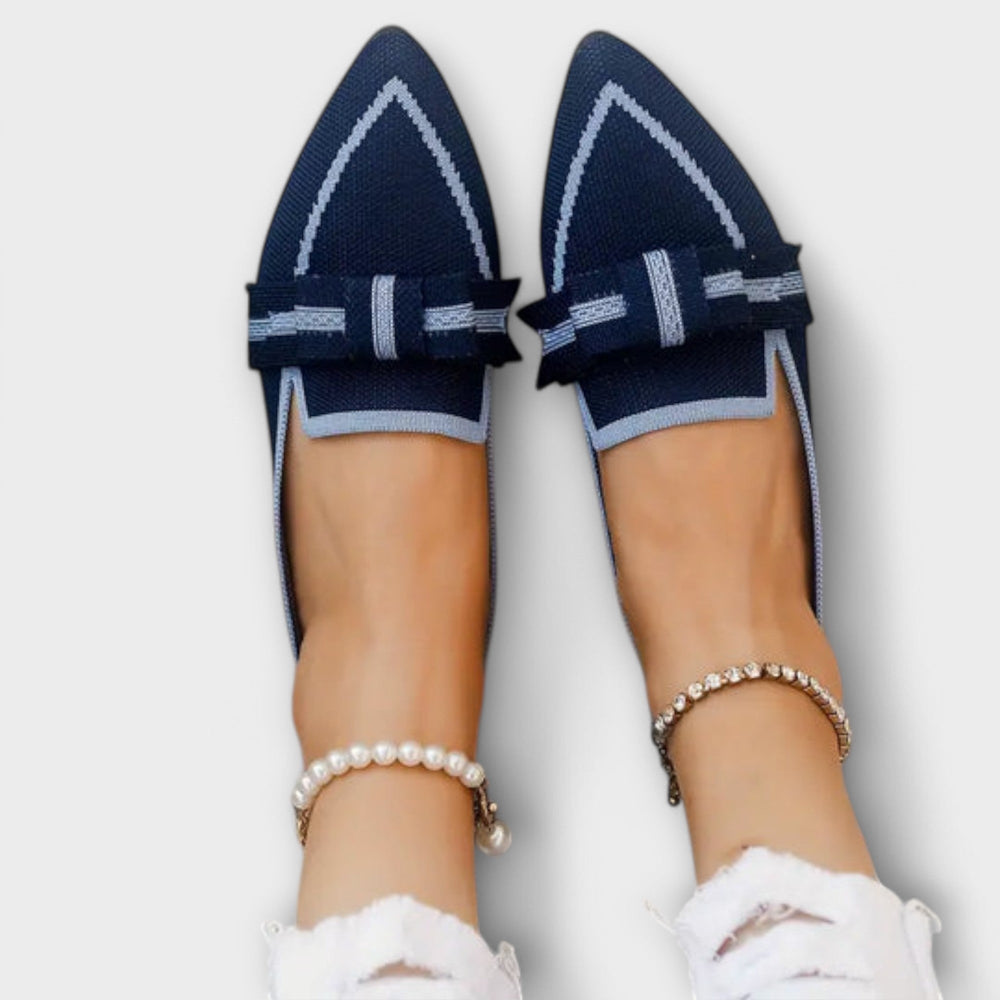 Flat women's shoes with knot design Jasmine's Boutique Australia