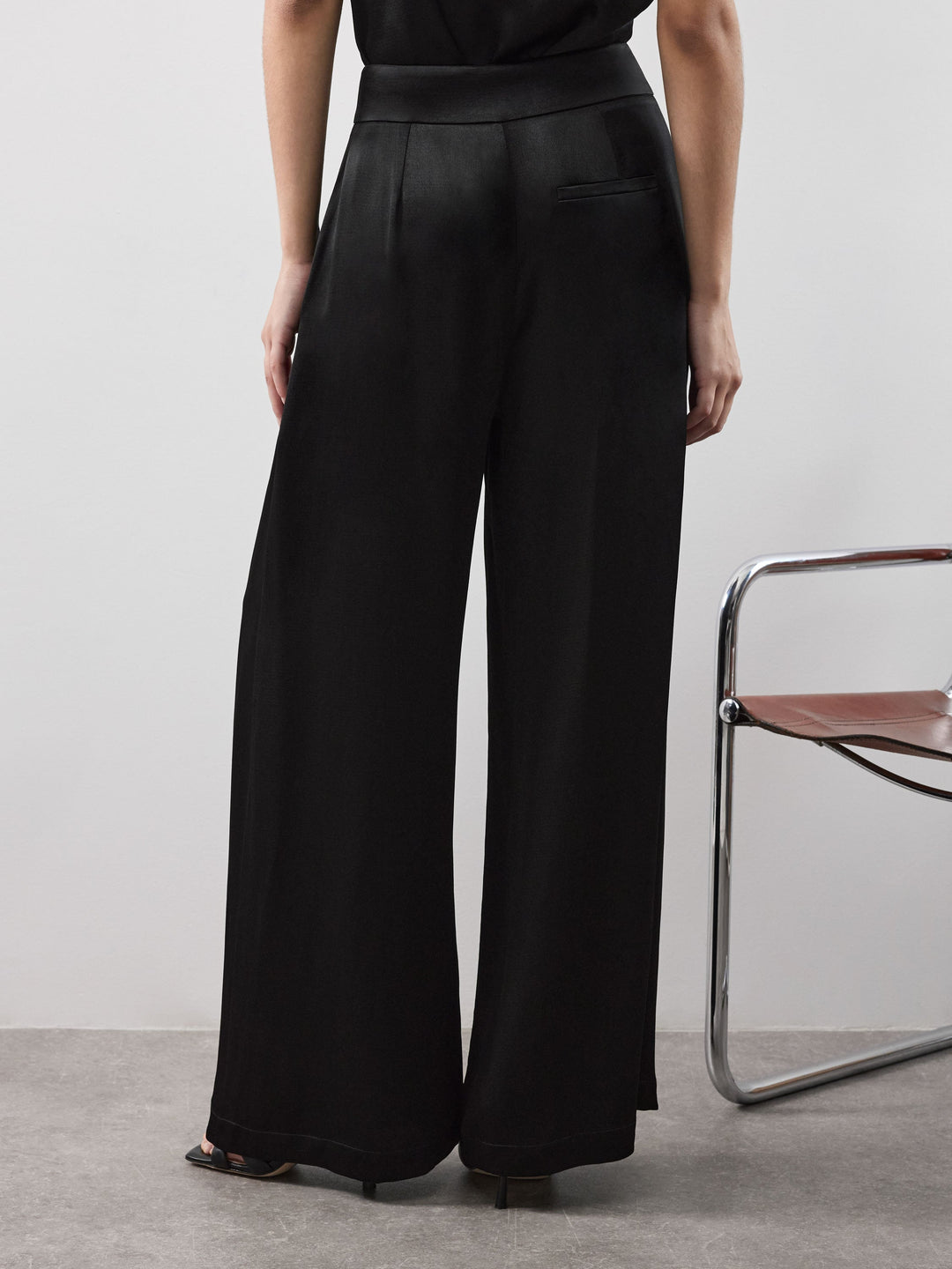Ruby Satin Trouser  Liora Lane Boutique Trousers