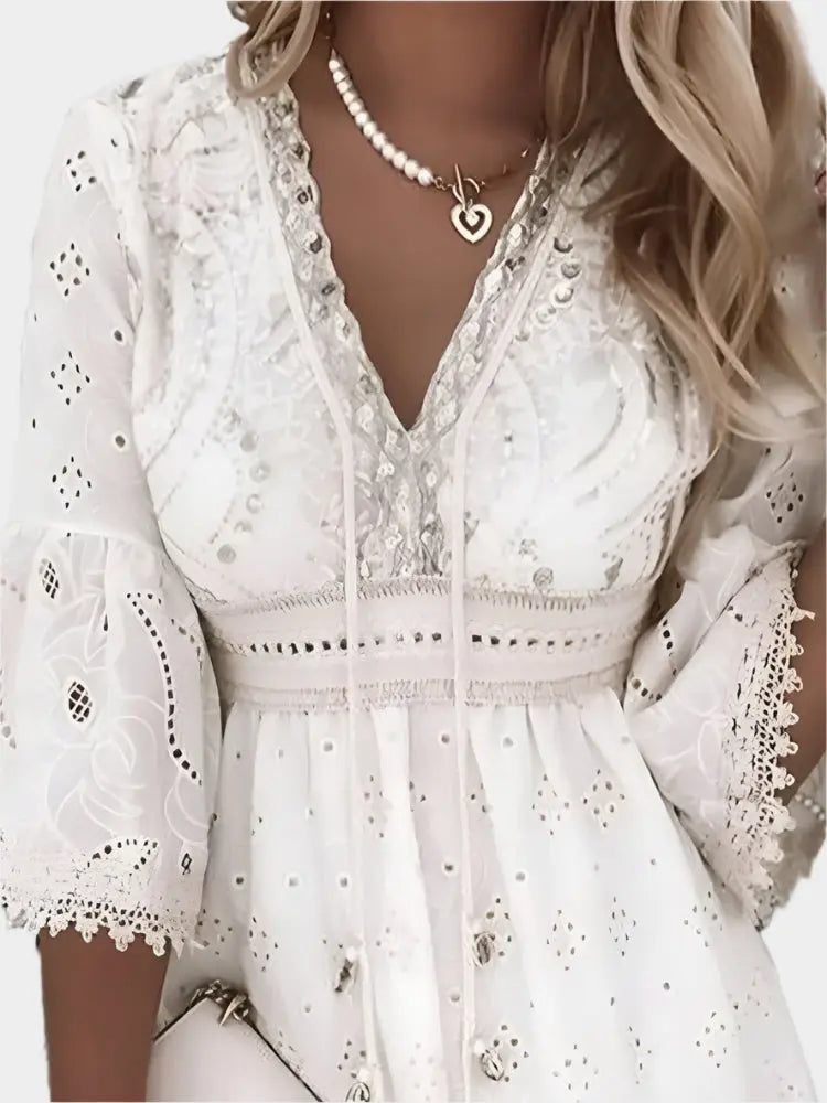 Boho Summer Short Dress Jasmine's Boutique Australia
