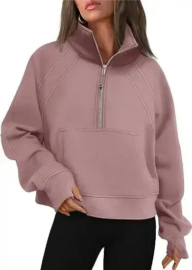 Half-Zip Fleece Pullover Jasmine's Boutique Australia