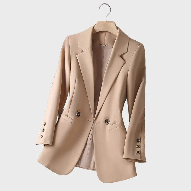 Classic Beige Tailored Blazer Jasmine's Boutique Australia