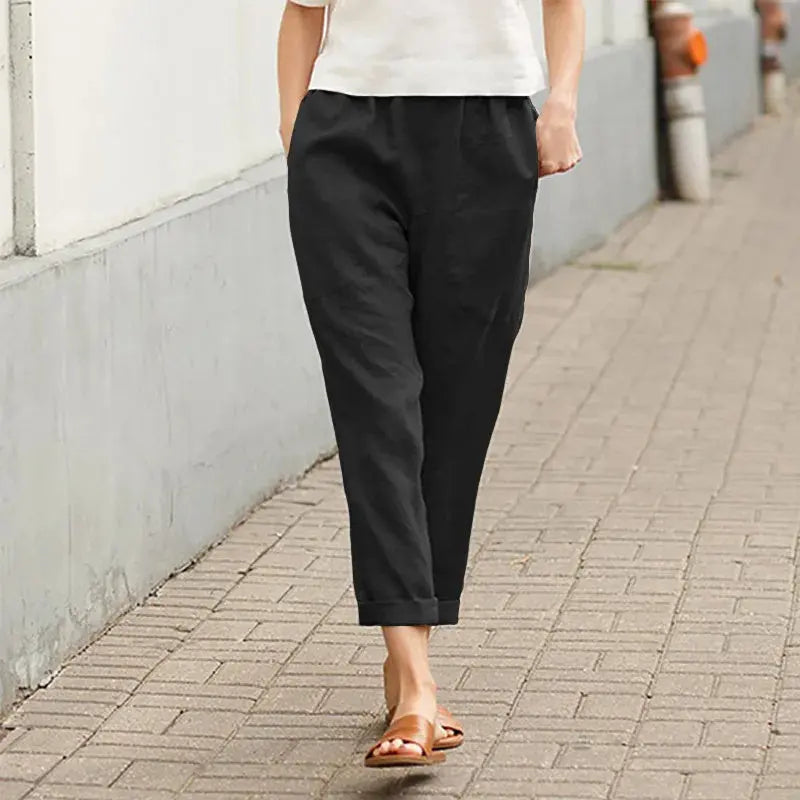 Coastal Breeze Linen Pants Jasmine's Boutique Australia