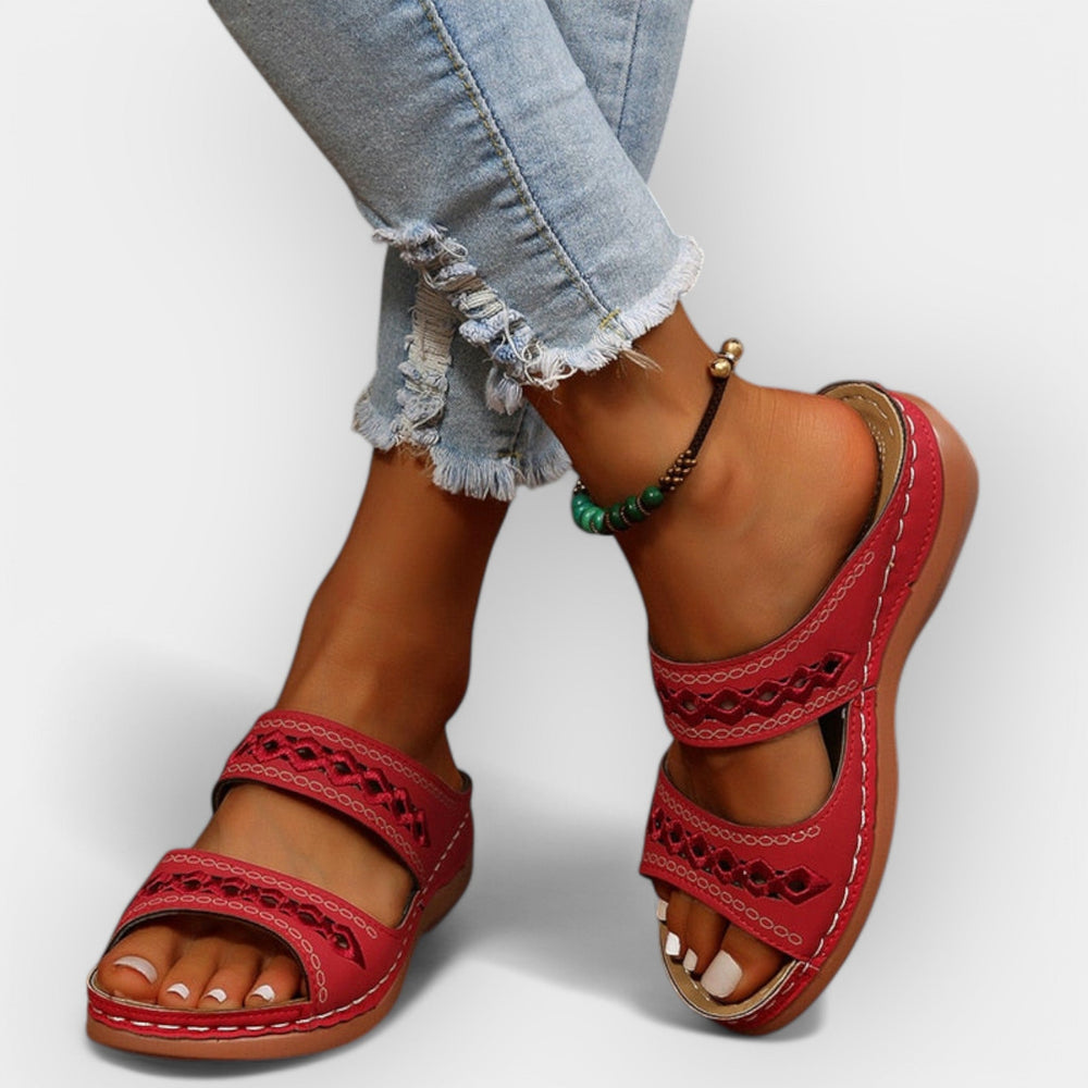 Anatomical Sandals with Elegant Design Liora Lane Boutique
