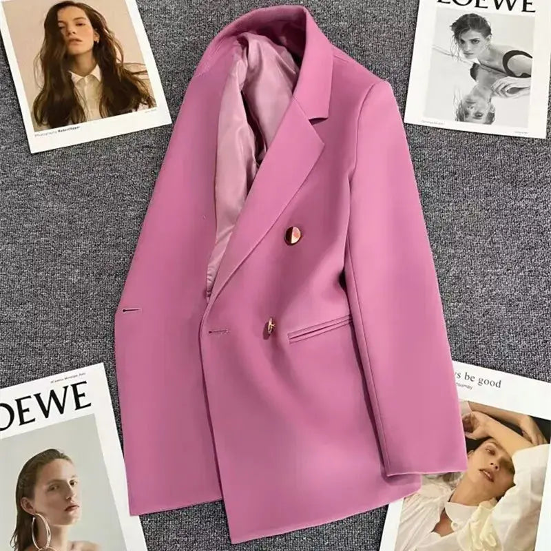 Double-Breasted Structured Blazer Jasmine's Boutique Australia