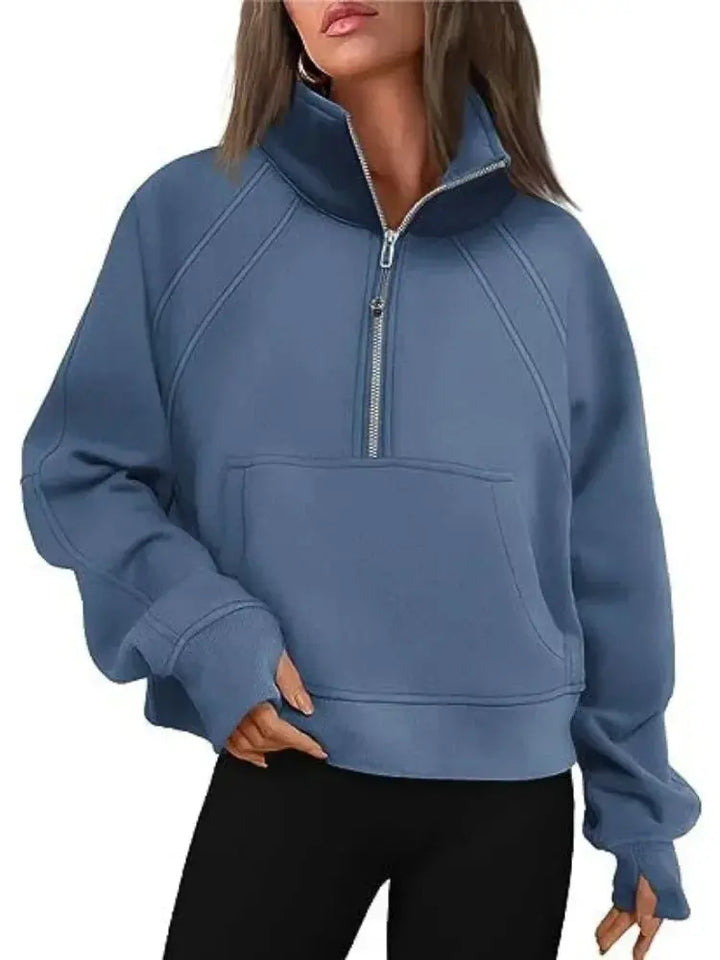 Half-Zip Fleece Pullover Jasmine's Boutique Australia