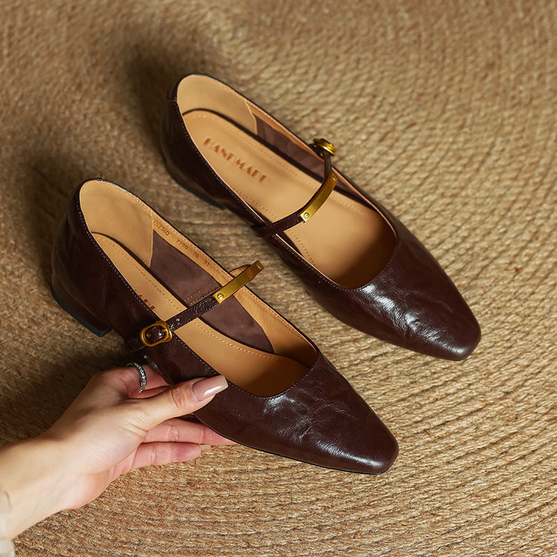 Merlot Genuine Leather Pumps  Liora Lane Boutique