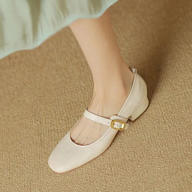 Bruna Genuine Leather Pumps  Liora Lane Boutique