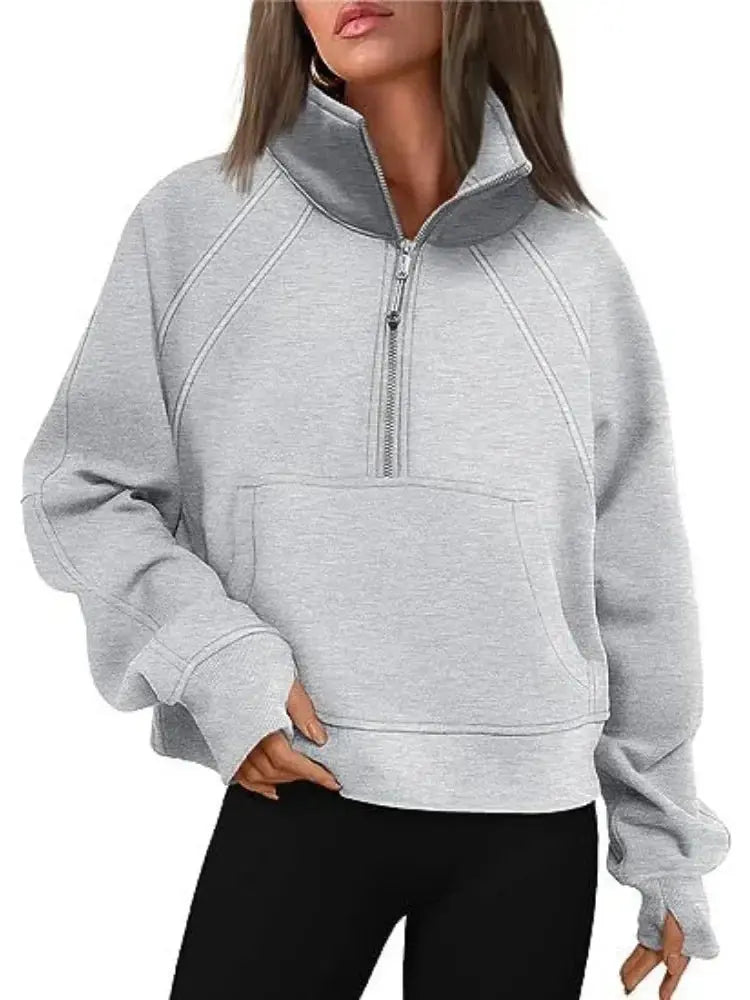 Half-Zip Fleece Pullover Jasmine's Boutique Australia