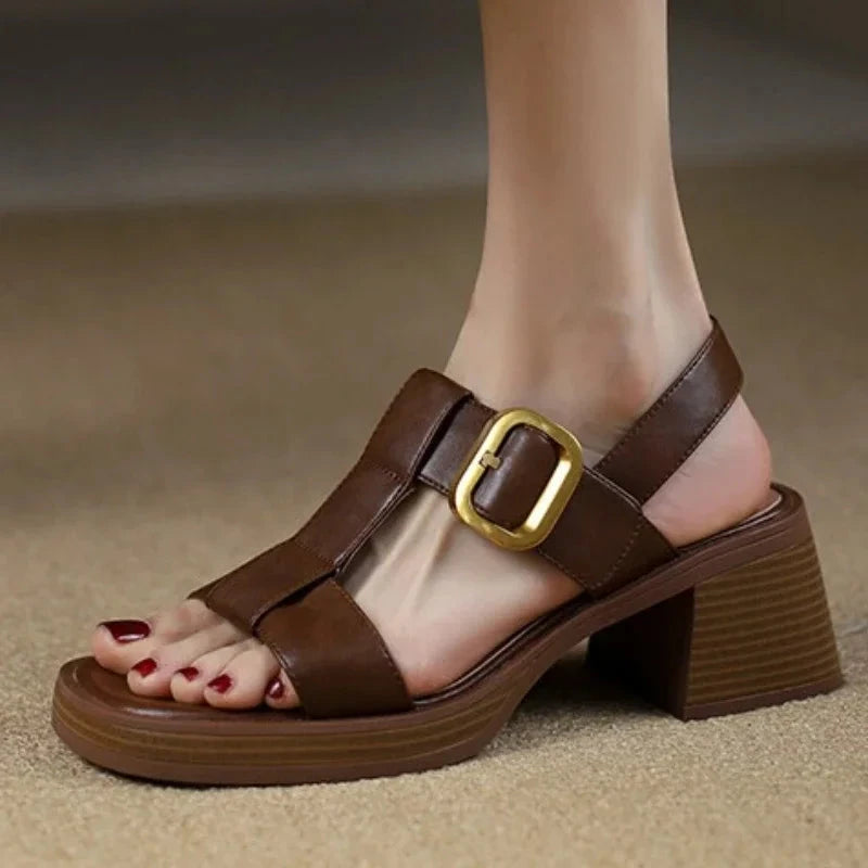Valentino Sandals  Liora Lane Boutique  Brown / 9 84.99