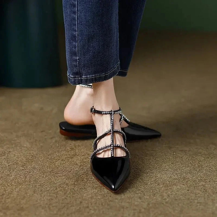 Shinor Heels  Liora Lane Boutique  Black / 9.5 99.99