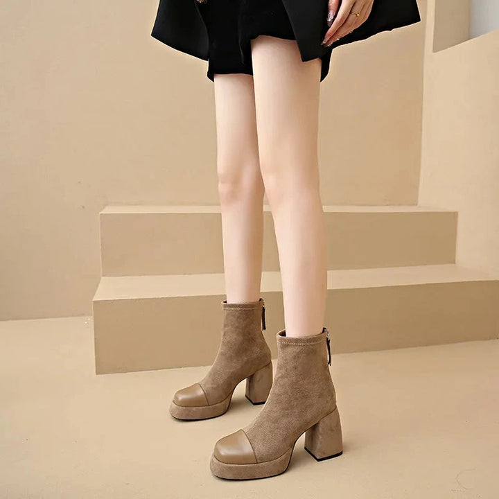 Vento Boots  Liora Lane Boutique  Apricot / 9.5 74.99