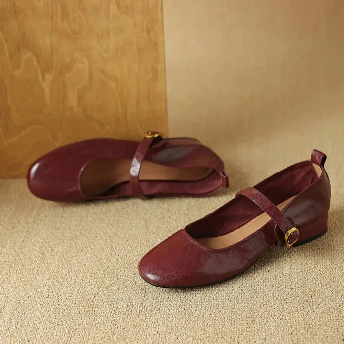 Bruna Genuine Leather Pumps  Liora Lane Boutique