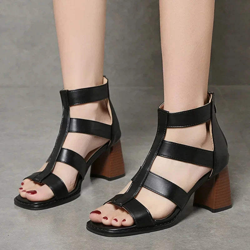 Viona Sandals  Liora Lane Boutique  Black / 9.5 69.99
