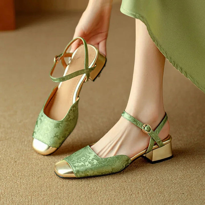 Lily Slingbacks  Liora Lane Boutique  Green / 10.5 69.99