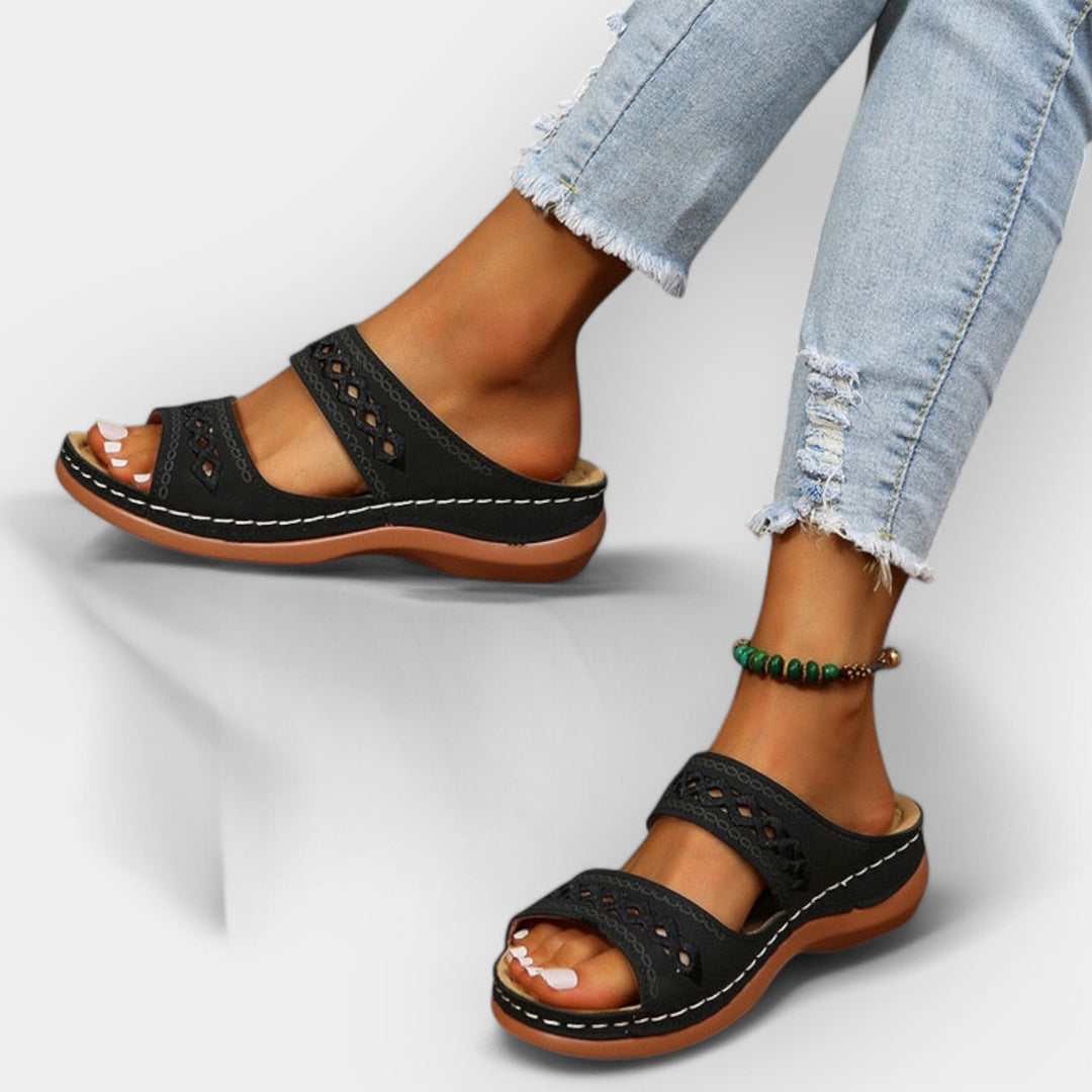 Anatomical Sandals with Elegant Design Liora Lane Boutique