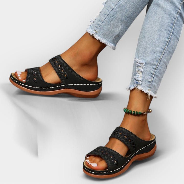 Anatomical Sandals with Elegant Design Liora Lane Boutique