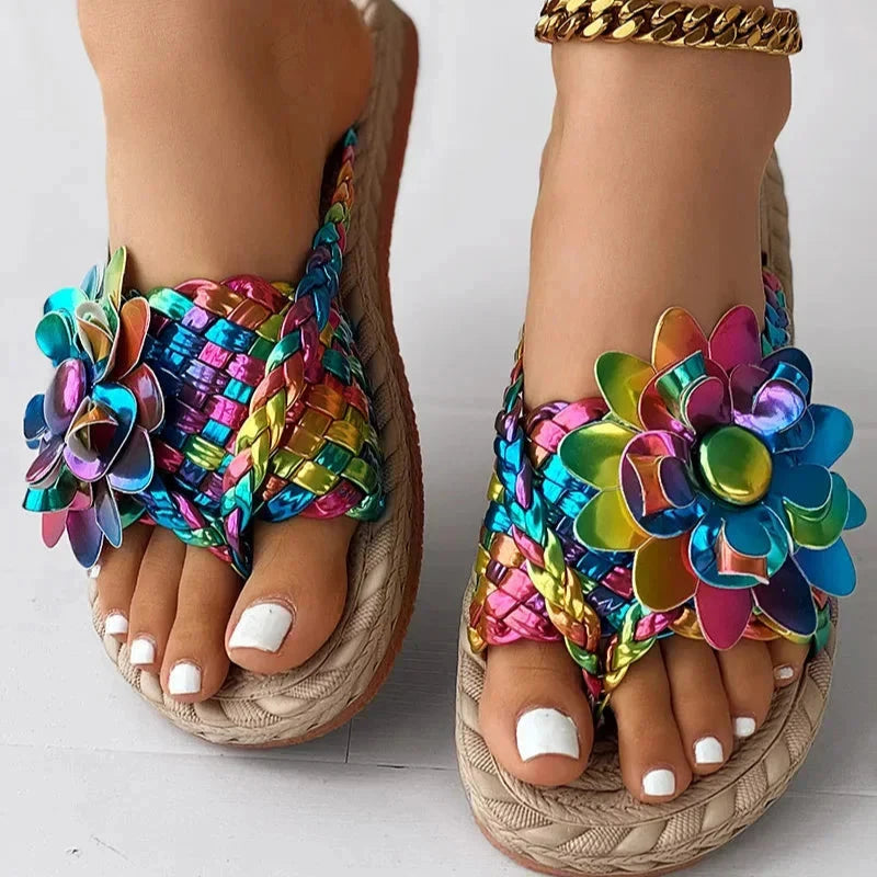 Floria Flip Flops  Liora Lane Boutique