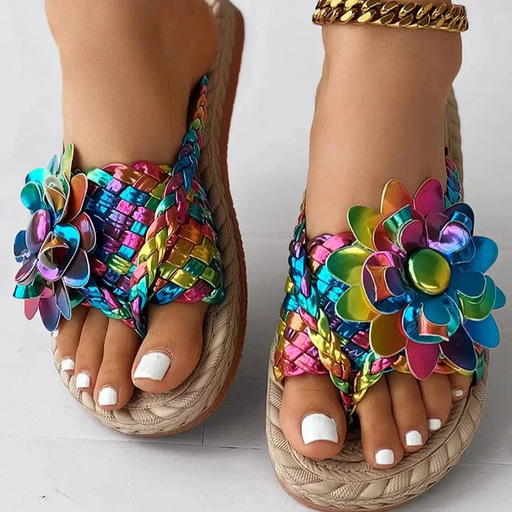Floria Flip Flops  Liora Lane Boutique