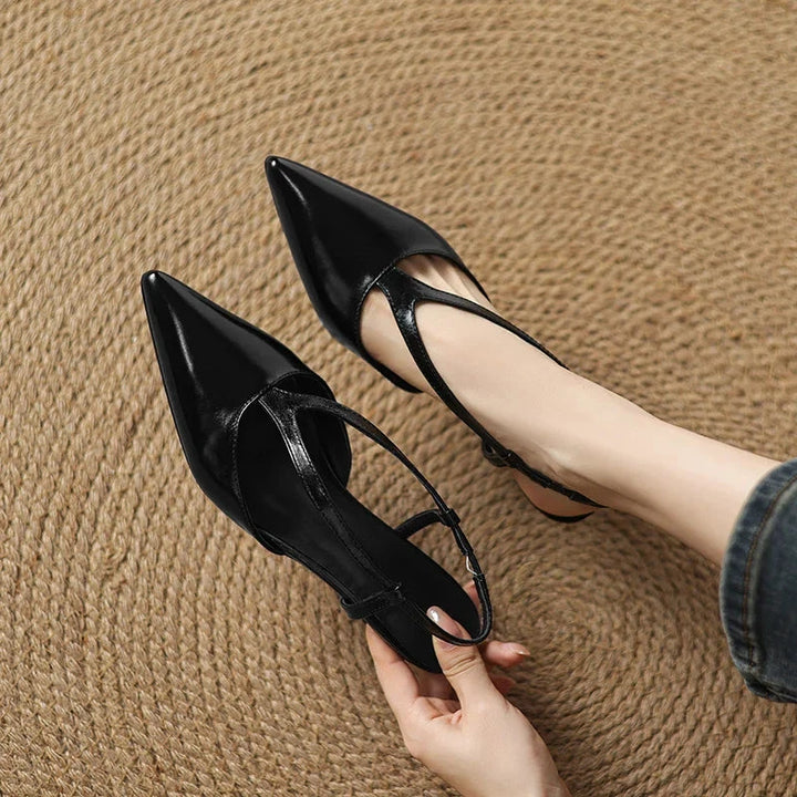 Karla Slingbacks  Liora Lane Boutique  Black / 11.5 79.99