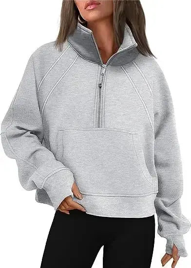 Half-Zip Fleece Pullover Jasmine's Boutique Australia