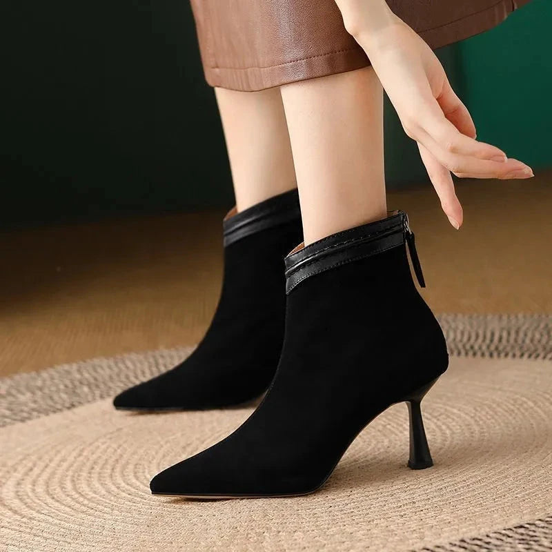 Laura Ankle Boots  Liora Lane Boutique  Black / 8.5 69.99